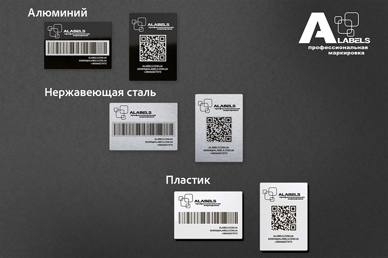 Персонализированные брендированные шильды