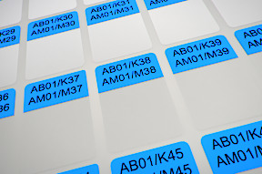 Самоламинирующиеся кабельные наклейки